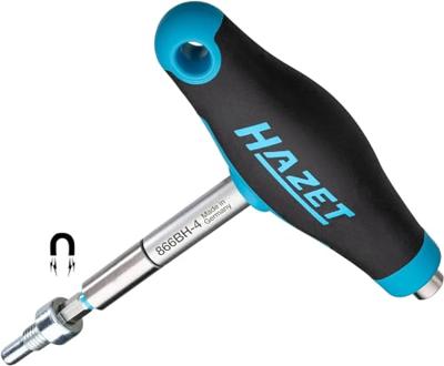 HAZET Dubbele bithouder met T-greep 866BH-4 · 1/4 inch (6,3 mm) zeskant hol · 97 mm HAZET Dubbele bithouder met T-greep 866BH-4 · 1/4 inch (6,3 mm) zeskant hol · 97 mm