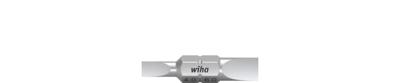 Wiha 741094060030 Bitset dubbelbit Sleufkop 10-delig in box - 43858
