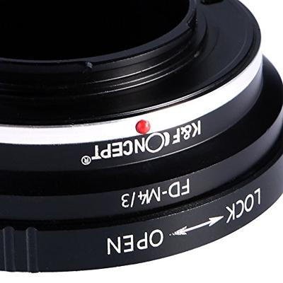 K&F Concept lensadapter Canon FD naar Micro Four Thirds (MFT, M4/3) mount K&F Concept lensadapter Canon FD naar Micro Four Thirds (MFT, M4/3) mount