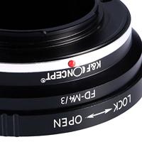 K&F Concept lensadapter Canon FD naar Micro Four Thirds (MFT, M4/3) mount - thumbnail