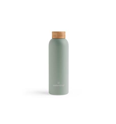Waterdrop Stalen Thermodrinkfles Pastel Olive Matt 600 ml