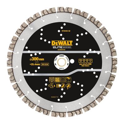 DeWalt DT20463-QZ Elite Diamantblad | Gesegmenteerd | 355 mm |Universeel - DT20463-QZ