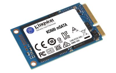 Kingston 512 GB mSATA SSD harde schijf SATA 6 Gb/s Retail SKC600MS/512G