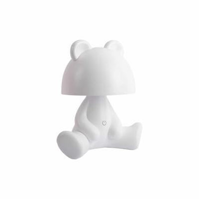 Table lamp bear led matt white