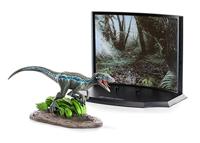 Noble Collection Jurassic World: Velociraptor Blue Diorama decoratie - thumbnail