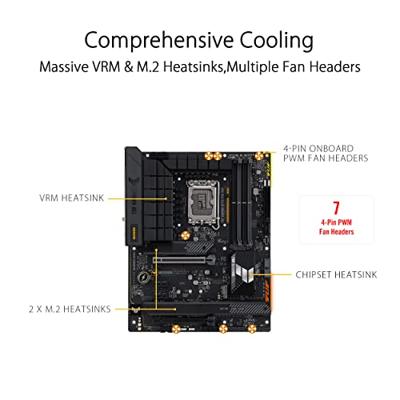 Moederbord Intel ASUS TUF GAMING H770-PRO WIFI