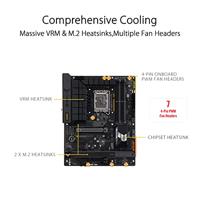 Moederbord Intel ASUS TUF GAMING H770-PRO WIFI - thumbnail