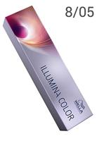 Wella Illumina Color 8/05 Blond Clair Naturel Acajou 60 ml - thumbnail