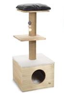 Designed By Lotte Houten Krabpaal Kamina 40X40X95 Cm Beeztees - Designed by lotte - thumbnail