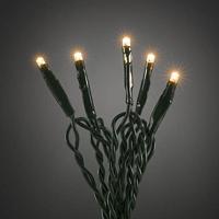 Konstsmide 6350-820 Micro-lichtketting Binnen werkt op het lichtnet Aantal lampen 10 LED Barnsteen Verlichte lengte: 0.63 m - thumbnail