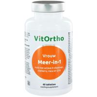 VitOrtho Meer In 1 Vrouw Tabletten 60st - thumbnail