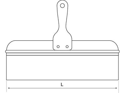 Bahco vulschraper rvstaal | 219303000