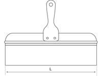 Bahco vulschraper rvstaal | 219302500 - thumbnail