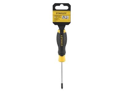 Stanley handgereedschap STHT16162-0 | Cushiongrip Schroevendraaier Pozidriv PZ1 x 75mm STHT16162-0 - thumbnail