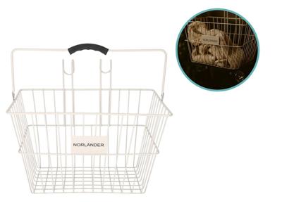 Norlander Fietsmand - 39,5 x 30 x 32 cm - Taupe