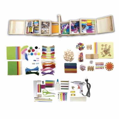 Activiteitendoos - SYCOMORE - Mijn doos met knutselactiviteiten - 1000 stukjes - Vanaf 3 jaar