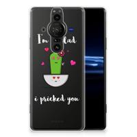 Sony Xperia Pro-I Telefoonhoesje met Naam Cactus Glad - thumbnail