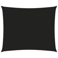 Zonnescherm rechthoekig 5x6 m oxford stof zwart - thumbnail