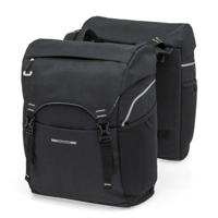 New Sportieve dubbele fietstas - r&k sports double racktime - heren - fiets - zwart - thumbnail