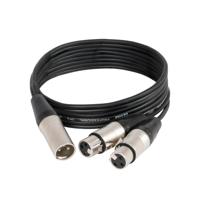 Devine VB2015 XLR male - 2x XLR female 1.5 m - thumbnail