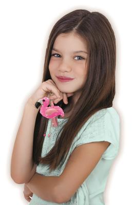 Oku Lena - maak je flamingo sleutelhanger Oku Lena - maak je flamingo sleutelhanger