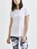 Craft 1908767 Adv Essence Ss Slim Tee Wmn - White - S - thumbnail