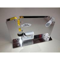 Zakkensluiter metaal met mes 12mm INOX - thumbnail