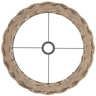 VidaXL Lampenkap ø40x26 cm wicker bruin VidaXL Lampenkap ø40x26 cm wicker bruin