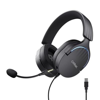 Trust GXT 490 Fayzo 7.1-USB-gamingheadset Headset Zwart - thumbnail