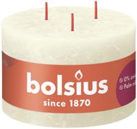 Bolsius shine rustiekkaars 90/140 soft pearl - thumbnail