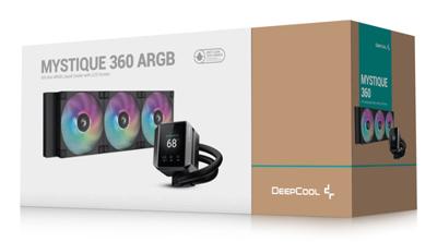 DeepCool MYSTIQUE 360 ARGB Processor Alles-in-één vloeistofkoeler 12 cm Zwart 1 stuk(s)
