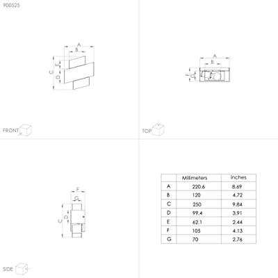 Eglo Moderne wandlampTimparossa wit - 900525