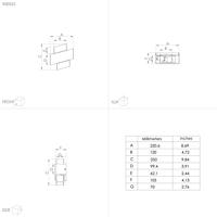 Eglo Moderne wandlampTimparossa wit - 900525 - thumbnail