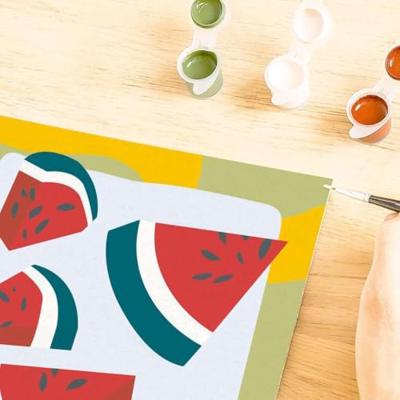 Ravensburger creart schilderen op nummer - meloen Ravensburger creart schilderen op nummer - meloen
