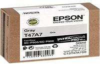 Originele inktcartridge Epson C13T47A700 50 ml Zwart Grijs - thumbnail