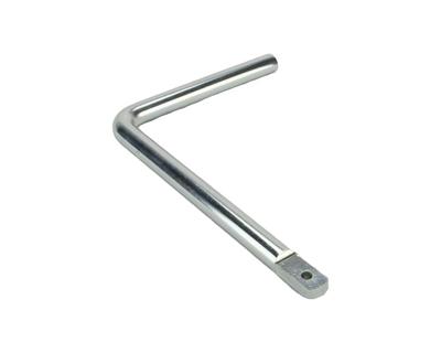 GB kruk 200x115mm voor boerenklink deurdikte 90-125mm vz | 1 stuk - 17204228