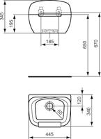 Plieger Emmerrooster Venlo Opklapbaar Metaal 18.5x34 cm - thumbnail