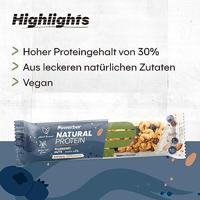 POWERBAR natural protein (18 x 40gr) - blueberry nuts - thumbnail