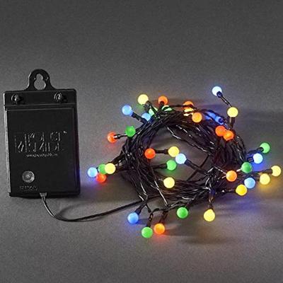 LED lichtsnoer cherry multicolor op batterijen LED lichtsnoer cherry multicolor op batterijen