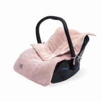 Jollein voetenzak groep 0+ 3/5 punts River knit pale pink - thumbnail