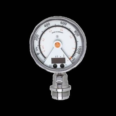 ifm Electronic Druksensor 1 stuk(s) PG2734 -0.1 MPa tot 1 MPa M12 1x NC, 1x NO, Analoog