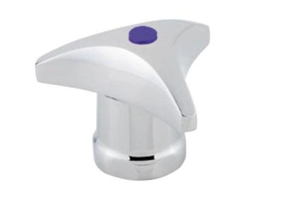 Kirchhoff Metalen trecorn handvat, chroom, voor 3/8" bovenste deel, markering blauw/rood/wit - 98614720