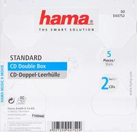 Hama cd dubbel box transpirant 5 pak - thumbnail
