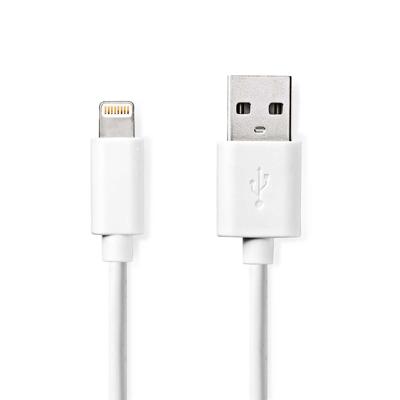 Nedis Oplaadkabel Apple lightning 8-pins naar USB 3m wit Nedis Oplaadkabel Apple lightning 8-pins naar USB 3m wit