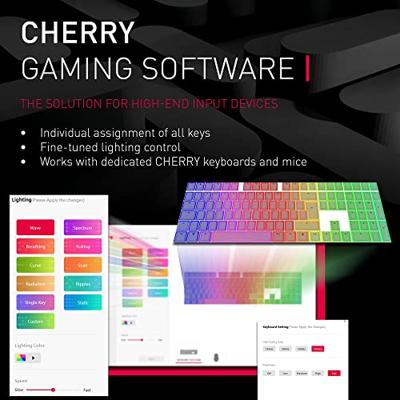 Cherry MC 2.1 gaming muis zwart - thumbnail