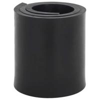 VidaXL Rubberen rand voor sneeuwploeg 80x15x1 cm zwart - thumbnail
