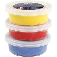 Silk Clay ®, blauw, rood, geel, 3x14 gr/ 1 doos - thumbnail