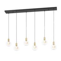 Stars of Light Zwarte hanglampTerque met goud - 390281 - thumbnail