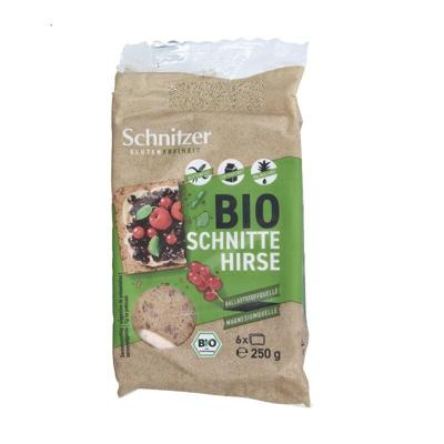 Gierstbrood glutenvrij bio 250 Gram Gierstbrood glutenvrij bio 250 Gram