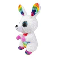 Lumo Stars knuffel - konijn rainbow, 15cm - thumbnail